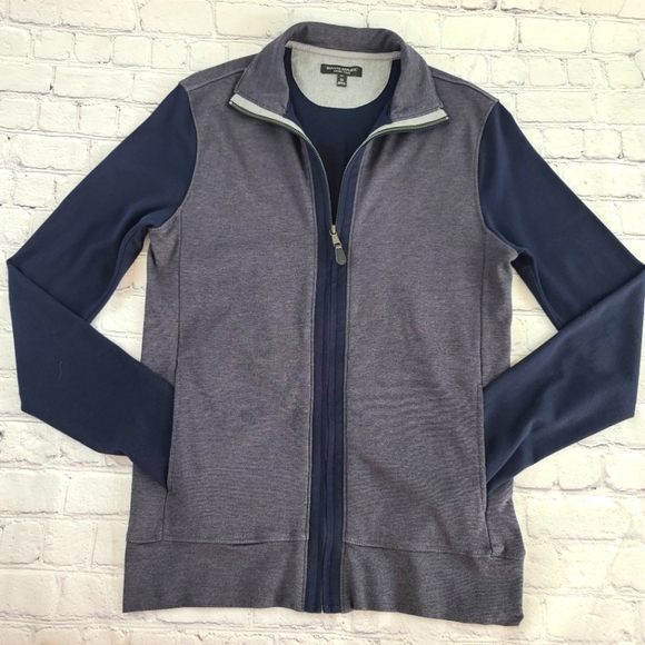 Banana Republic Other - Banana Republic Men's Size Medium Luxury Touch Zip Up Cardigan Sweater B…